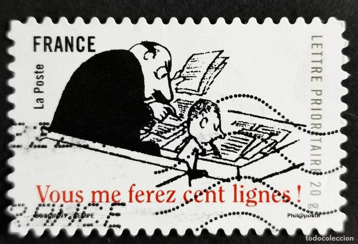 Sellos: Sello Francia 2009, Me escribir&aacute;s cien l&iacute;neas, Sin Valor Facial Michel: FR 4741