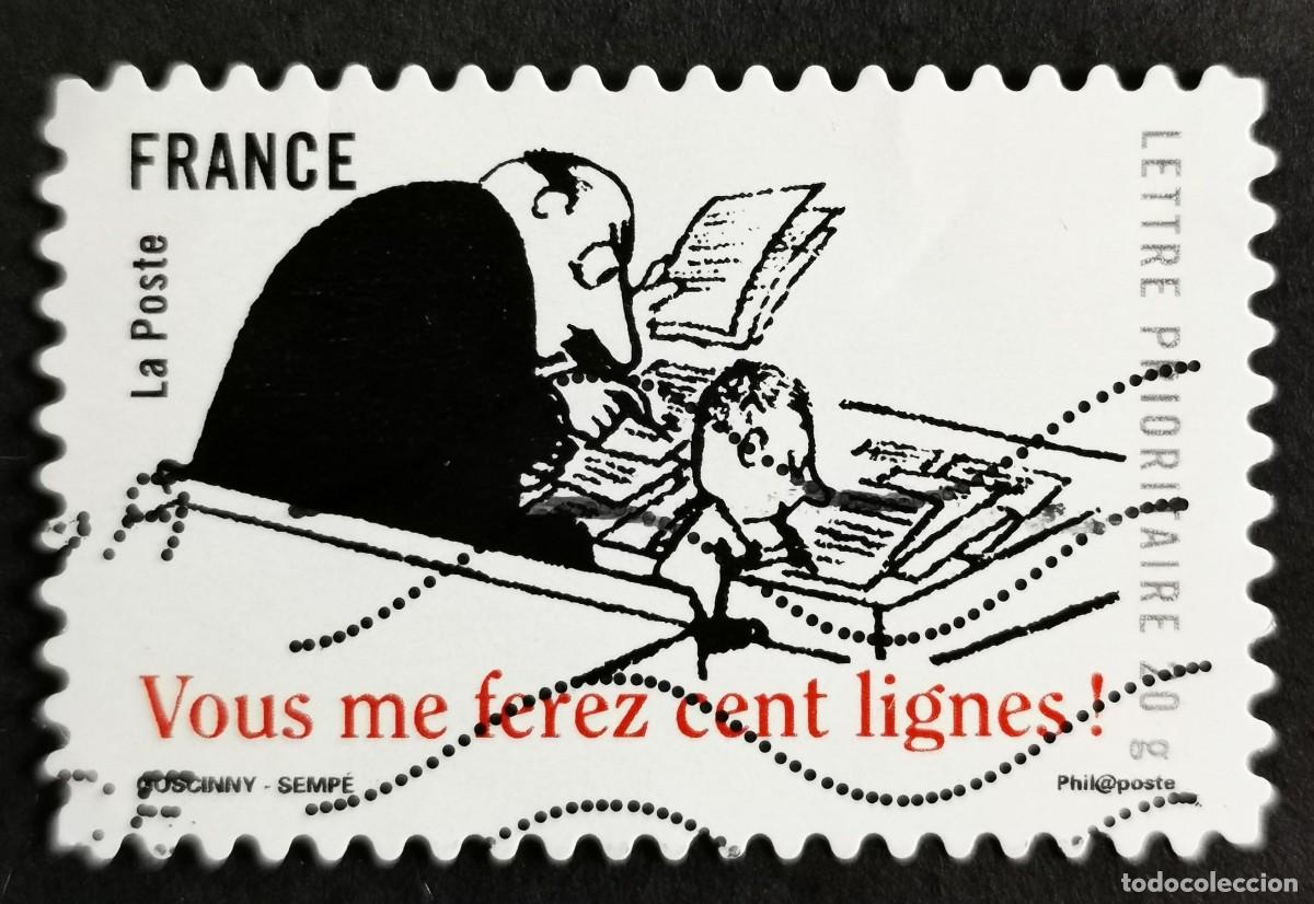 Sellos: Sello Francia 2009, Me escribir&aacute;s cien l&iacute;neas, Sin Valor Facial Michel: FR 4741