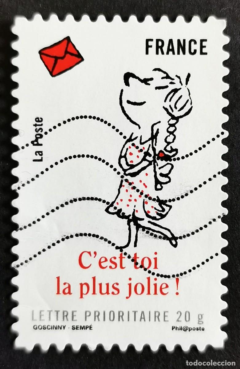 Sellos: Sello Francia 2009, Eres la m&aacute;s bonita, Sin Valor Facial Michel: FR 4744
