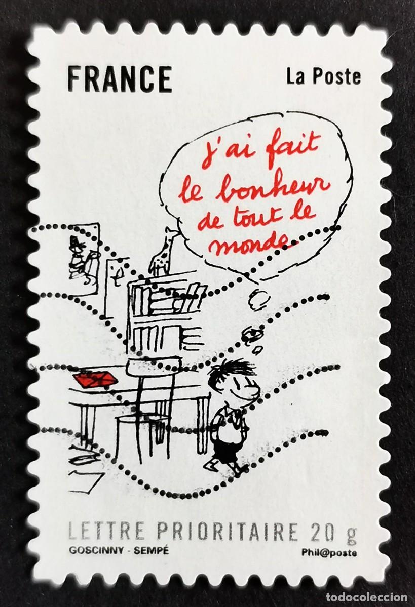 Sellos: Sello Francia 2009, Sonr&iacute;e el peque&ntilde;o Nicol&aacute;s, Sin Valor Facial Michel: FR 4745