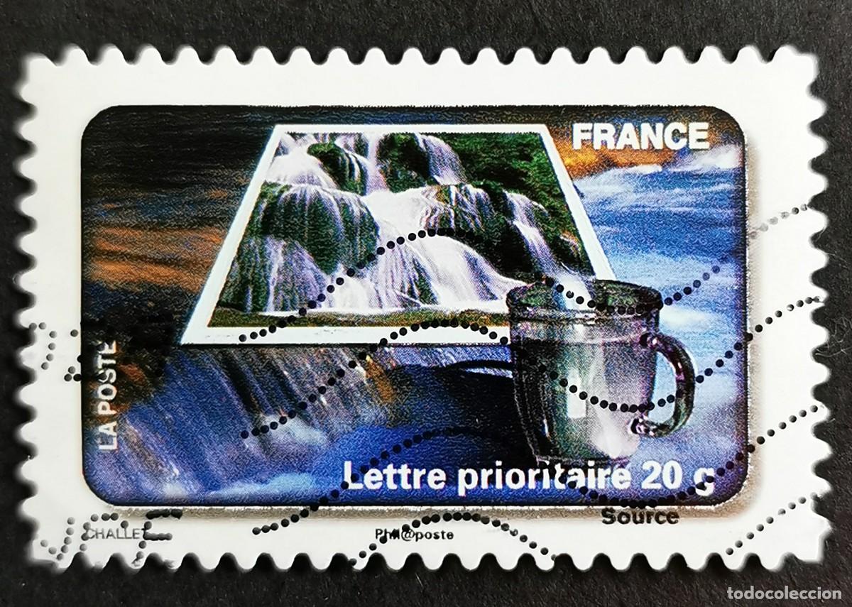 Sellos: Sello Francia 2010, Protecci&oacute;n contra el agua: Fuente, Sin Valor Facial Michel: FR 4827