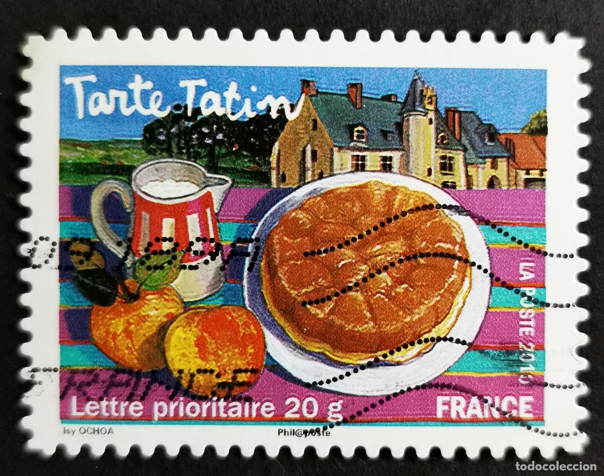 Sellos: Sello Francia 2010, Tarta de manzana invertida, Sin Valor Facial Michel: FR 4899