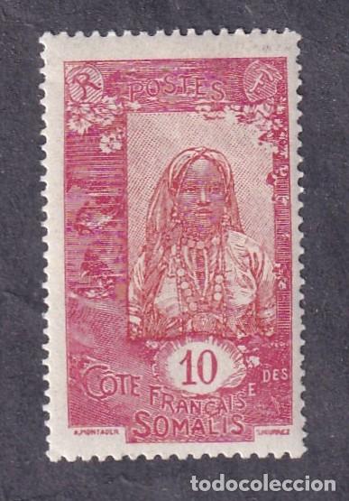 Sellos: colonies fran&ccedil;aises COTE DES SOMALIS n&deg; 87 *