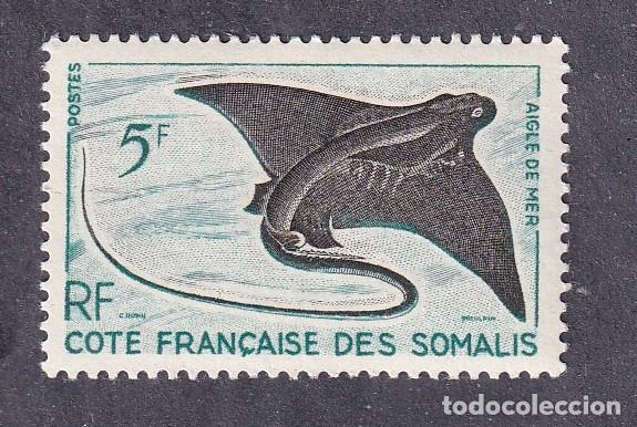 Sellos: colonies fran&ccedil;aises COTE DES SOMALIS n&deg; 296 ** poisson aigle de mer