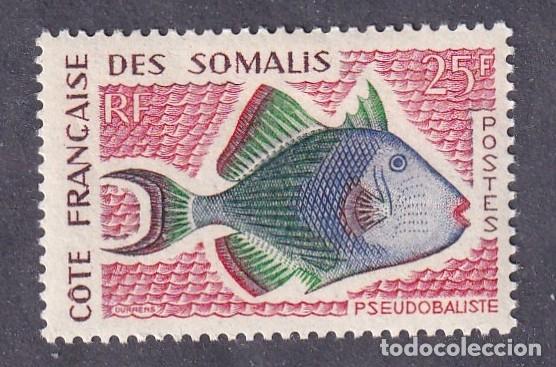Sellos: colonies fran&ccedil;aises COTE DES SOMALIS n&deg; 300 * poisson pseudobaliste