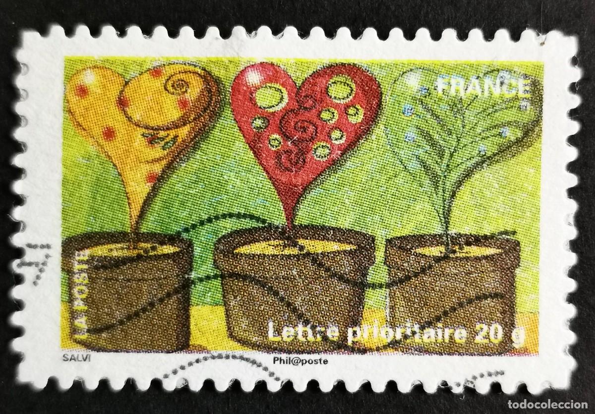 Sellos: Sello Francia 2011, Macetas, Sin Valor Facial Michel: FR 5051I