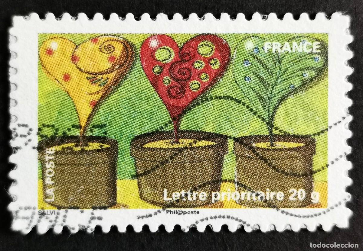 Sellos: Sello Francia 2011, Macetas, Sin Valor Facial Michel: FR 5051I