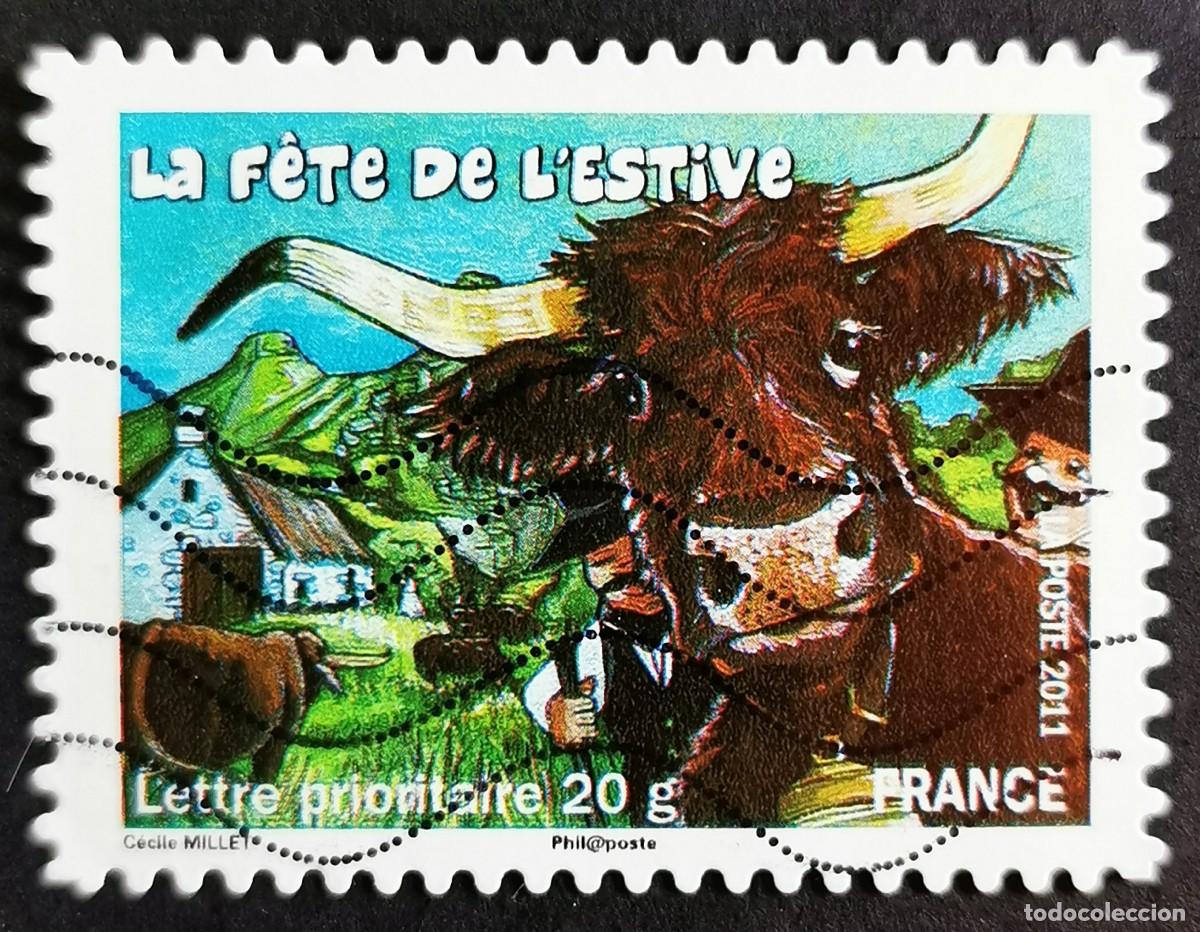 Sellos: Sello Francia 2011, El Festival de los Pastos de Verano Allanche, Sin Valor Facial Michel: FR 5120I