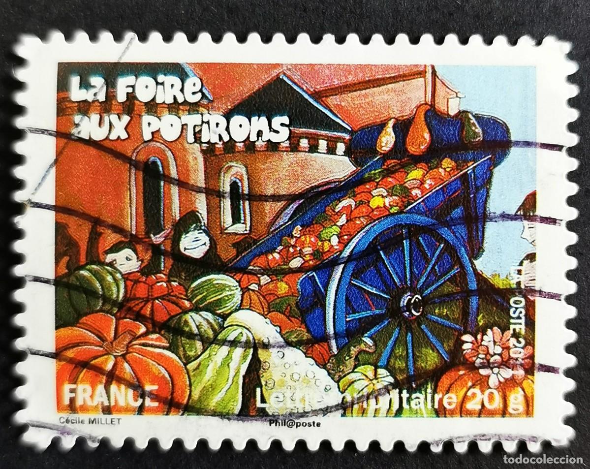 Sellos: Sello Francia 2011, La Feria de la Calabaza de Tranzault, Sin Valor Facial Michel: FR 5122I