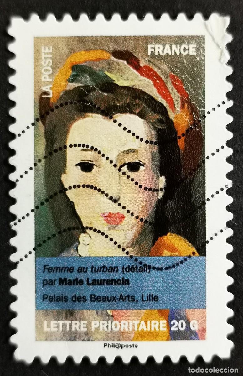 Sellos: Sello Francia 2012, Mujer con turbante (detalle), Sin Valor Facial Michel: FR 5289