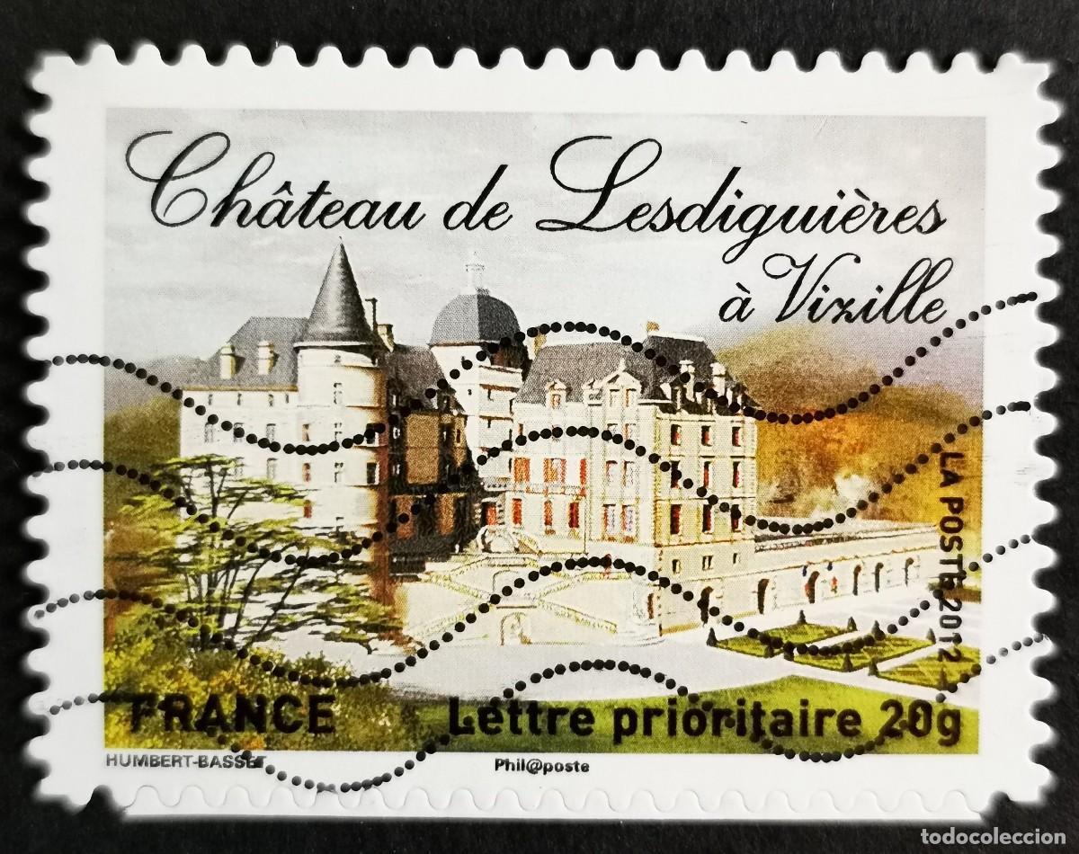 Sellos: Sello Francia 2012, Castillo de Lesdigui&egrave;res-Vixille, Sin Valor Facial Michel: FR 5385