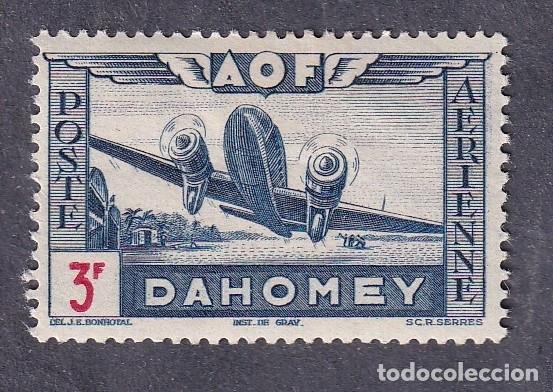 Sellos: colonies fran&ccedil;aises DAHOMEY Yvert PA n&deg; 13 * avion
