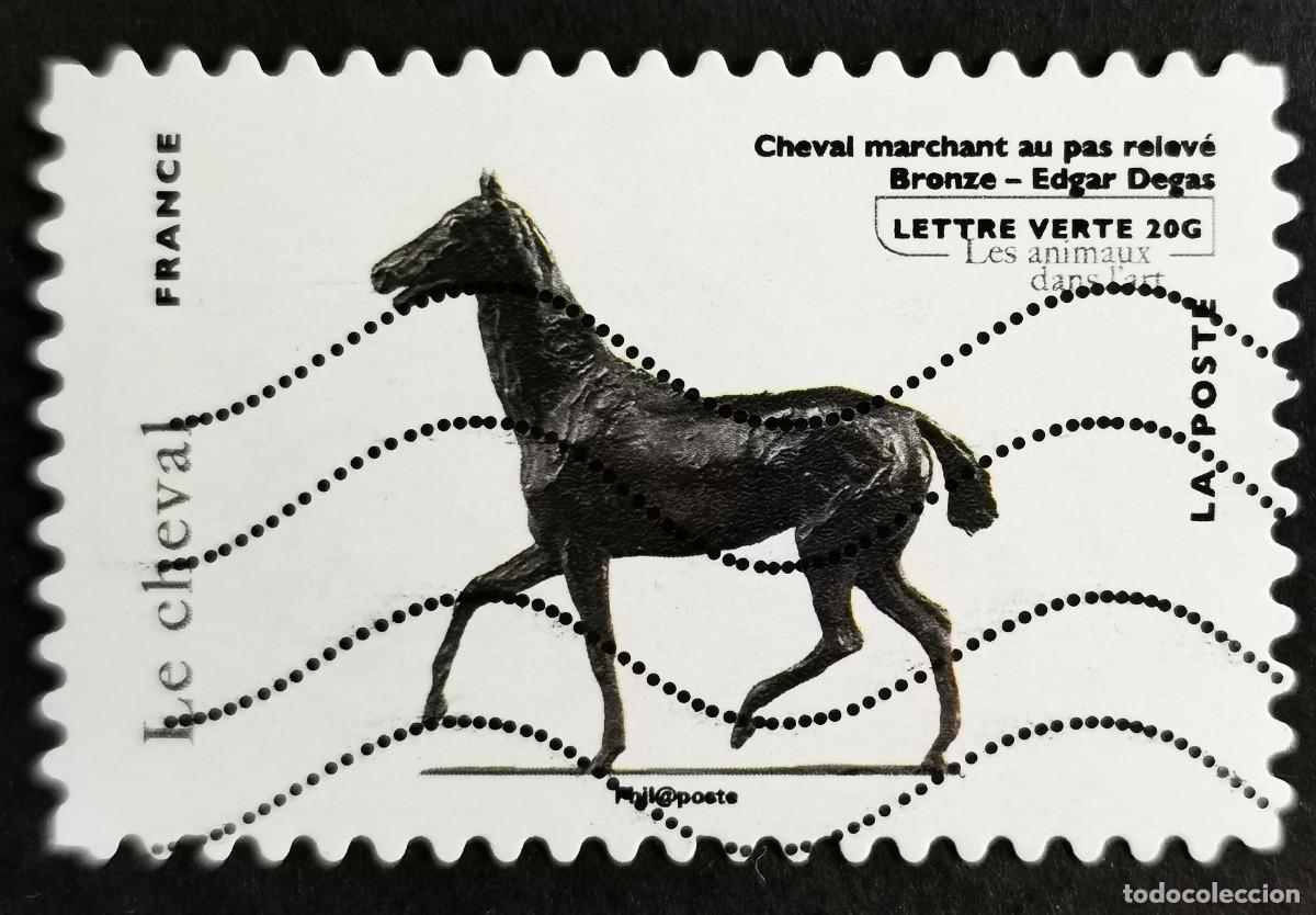 Sellos: Sello Francia 2013, Declaraci&oacute;n de marcha a caballo, bronce, Sin Valor Facial Michel: FR 5492