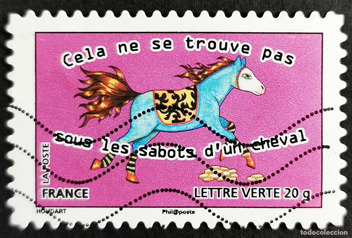 Sellos: Sello Francia 2013, No bajo las pezu&ntilde;as de un caballo, Sin Valor Facial Michel: FR 5516