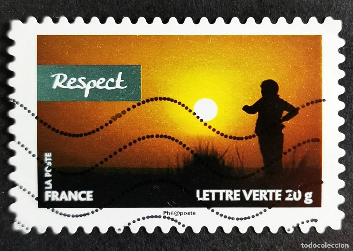 Sellos: Sello Francia 2013, D&iacute;a de la Mujer: Respeto, Sin Valor Facial Michel: FR 5535
