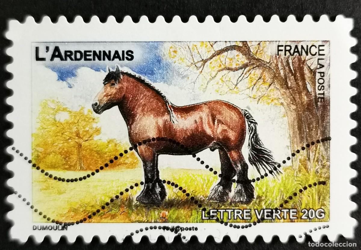 Sellos: Sello Francia 2013, Ardenas (Equus ferus caballus), Sin Valor Facial Michel: FR 5547