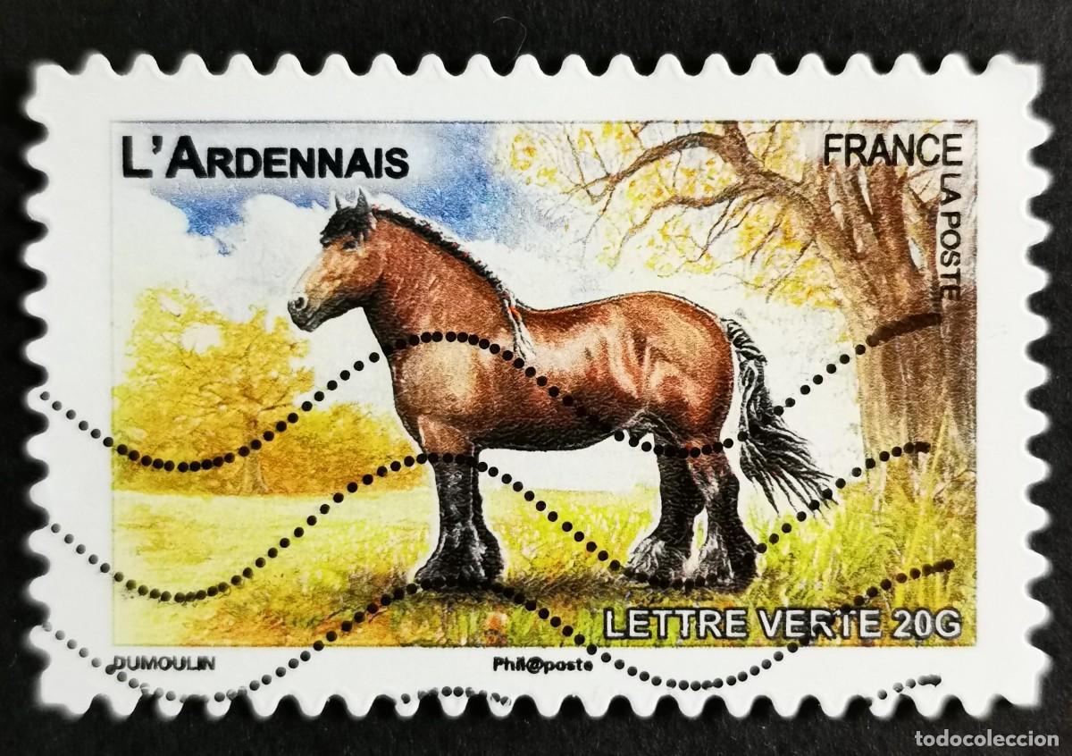 Sellos: Sello Francia 2013, Ardenas (Equus ferus caballus), Sin Valor Facial Michel: FR 5547