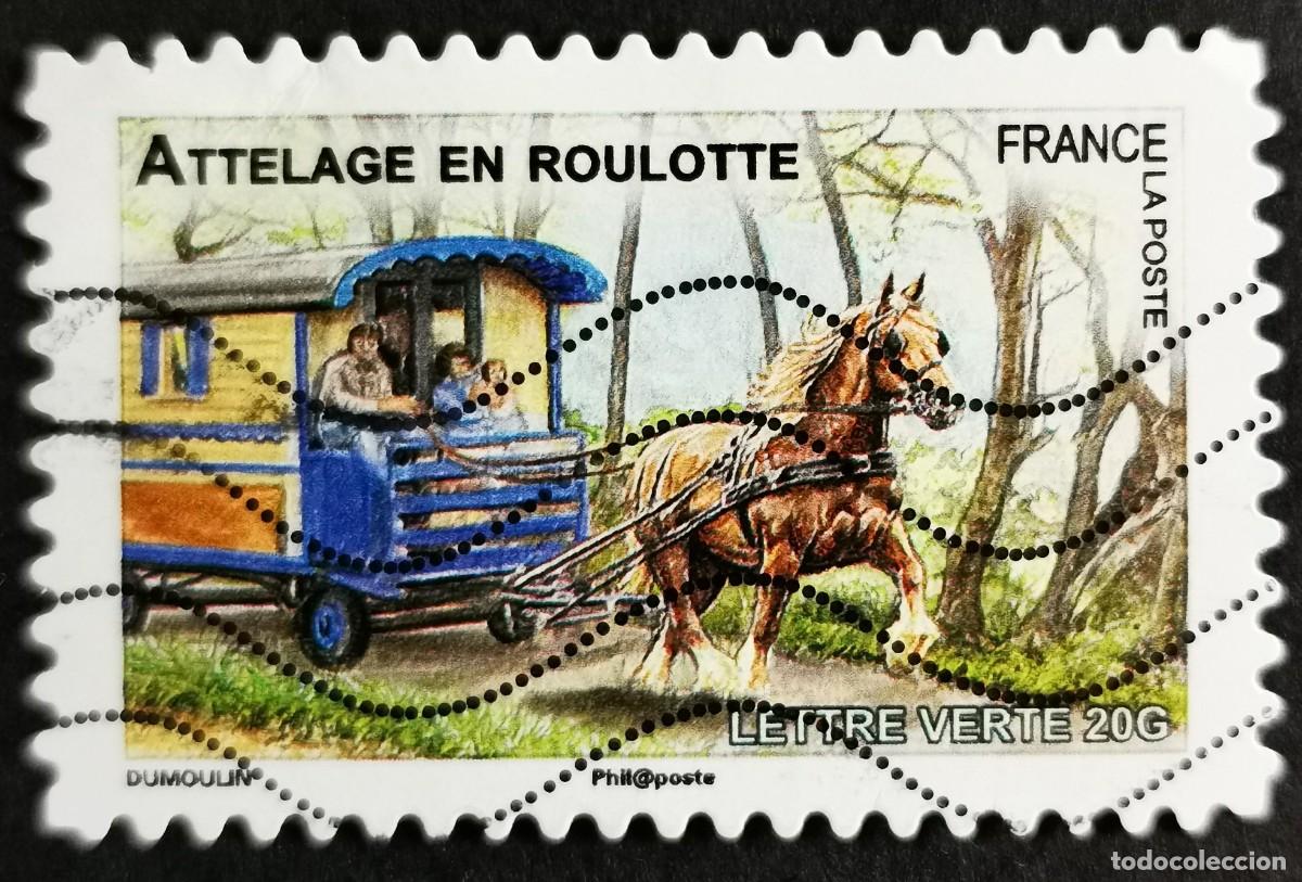 Sellos: Sello Francia 2013, Caballo de carro (Equus ferus caballus), Sin Valor Facial Michel: FR 5550