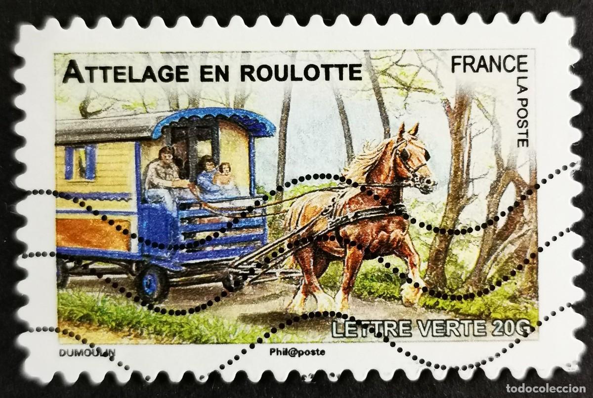Sellos: Sello Francia 2013, Caballo de carro (Equus ferus caballus), Sin Valor Facial Michel: FR 5550
