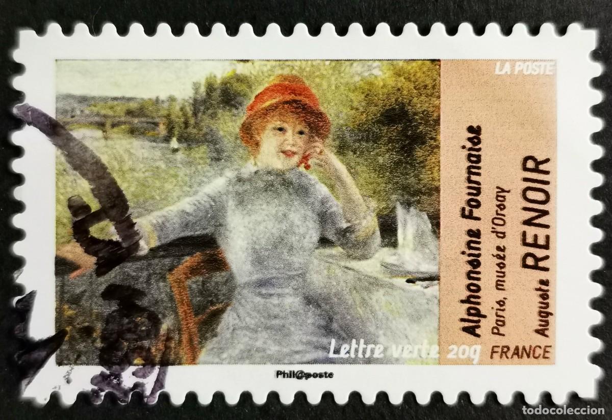 Briefmarken: Sello Francia 2013, Auguste Renoir, Sin Valor Facial Michel: FR 5567I