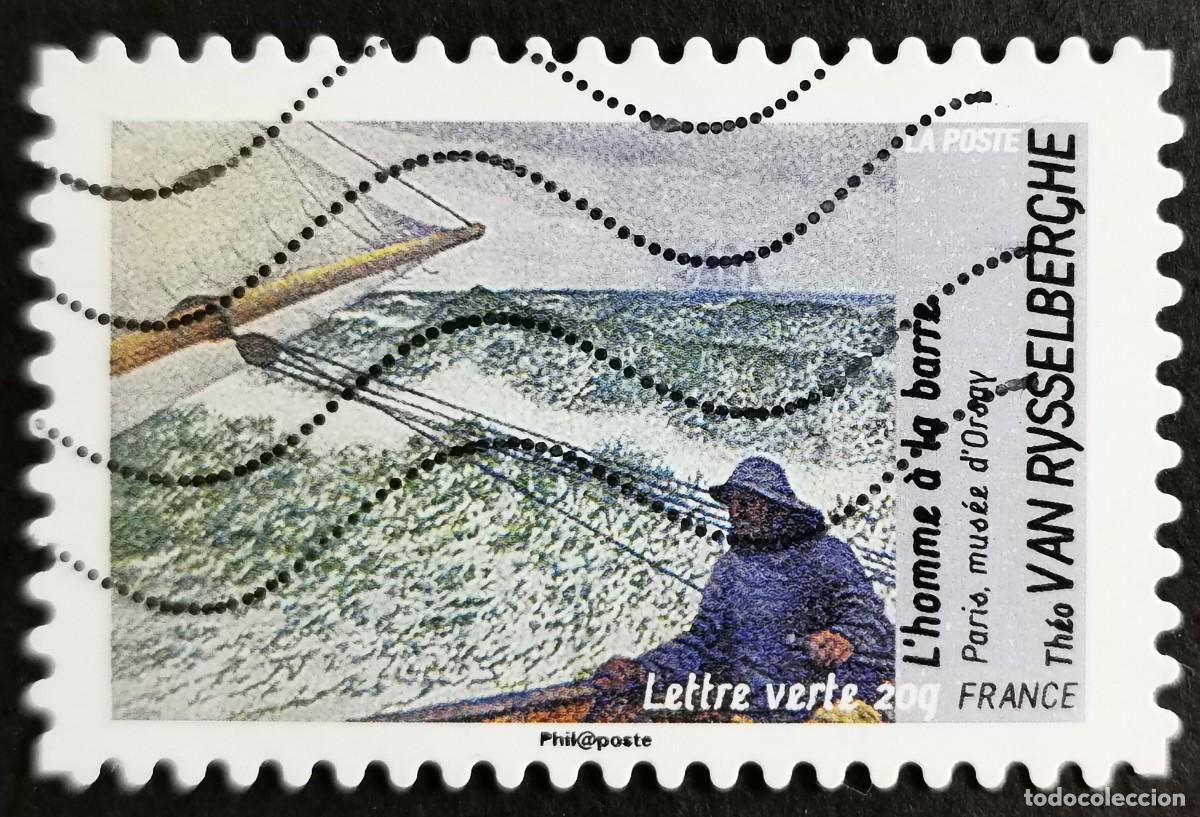 Sellos: Sello Francia 2013, Th&eacute;o Van Rysselberghe, Sin Valor Facial Michel: FR 5569I