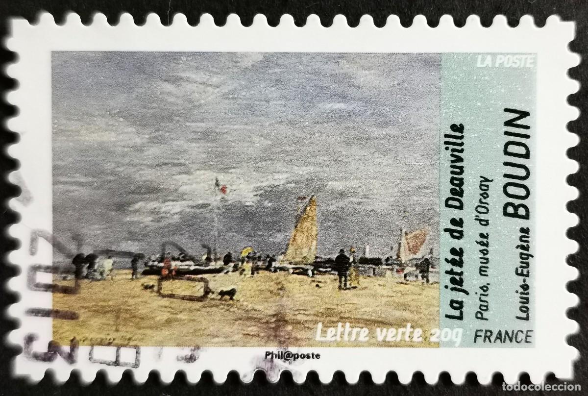Sellos: Sello Francia 2013, Luis-Eug&egrave;ne Boudin, Sin Valor Facial Michel: FR 5573I
