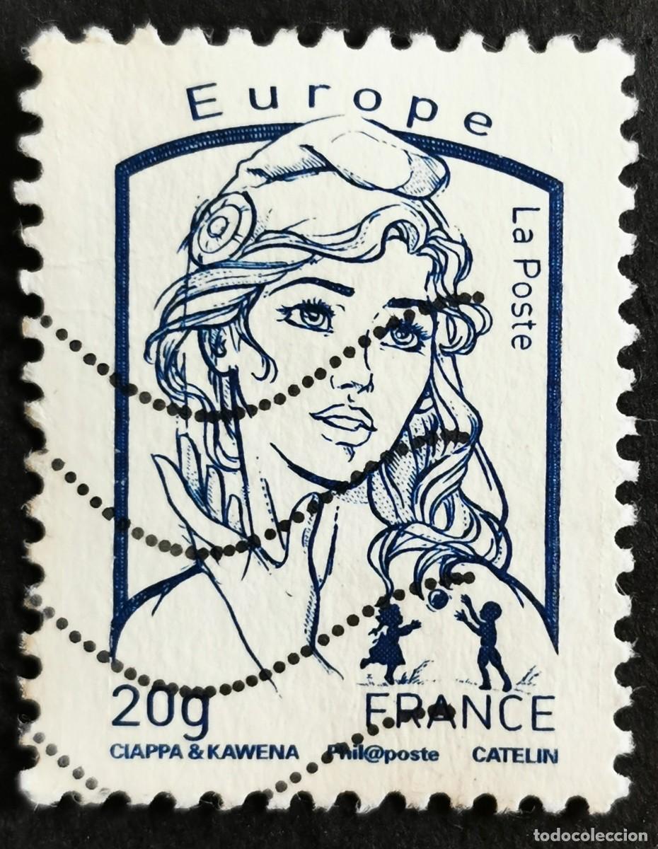 Sellos: Sello Francia 2013, Marianne y la juventud europea, Sin Valor Facial Michel: FR 5610IyA