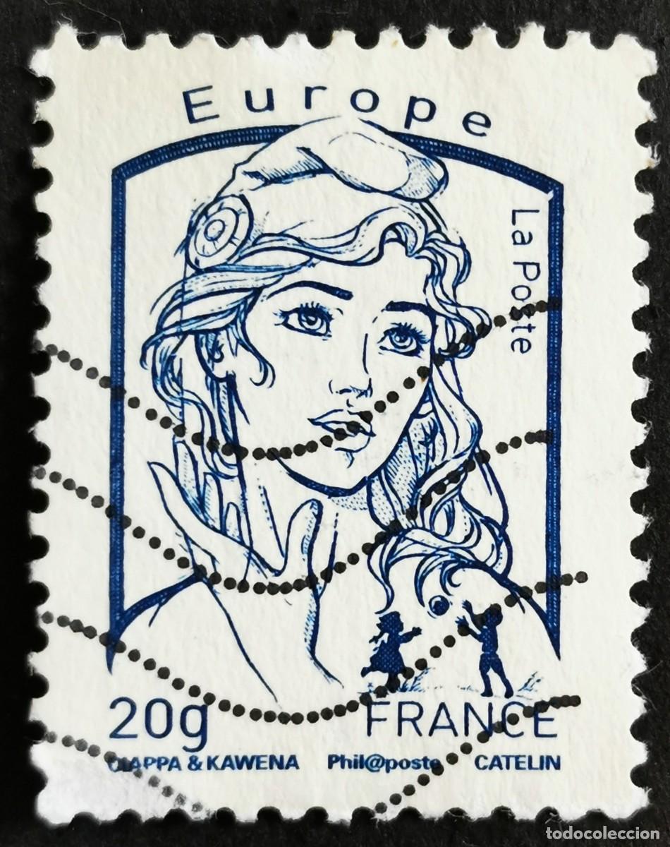 Sellos: Sello Francia 2013, Marianne y la juventud europea, Sin Valor Facial Michel: FR 5610IyA