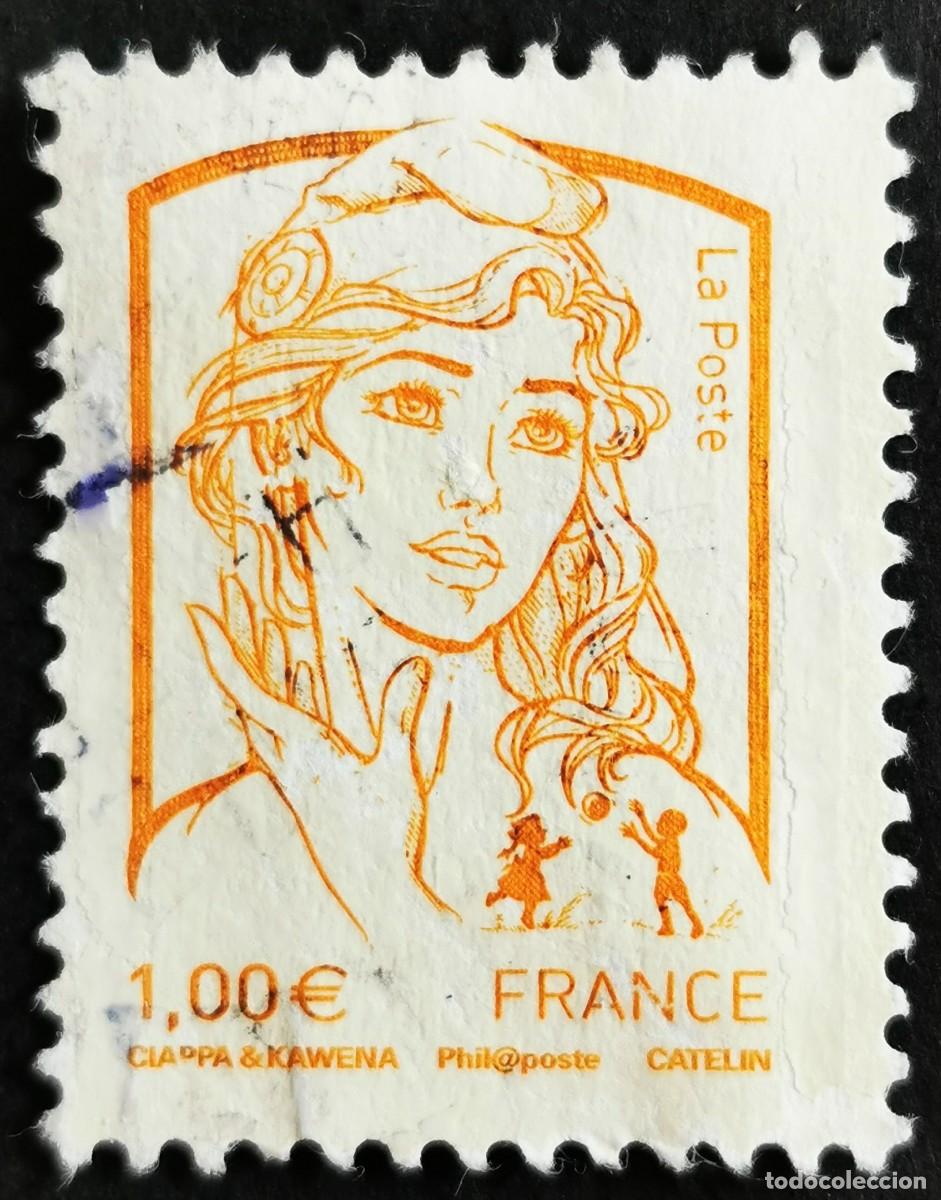 Sellos: Sello Francia 2013, Marianne y la juventud europea, Sin Valor Facial Michel: FR 5613IyA