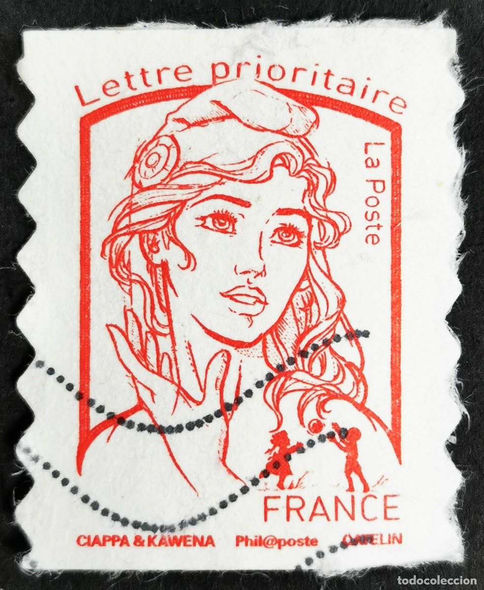 Sellos: Sello Francia 2013, Carta de prioridad para Marianne y la juven, Sin Valor Facial Michel: FR 5636yBc