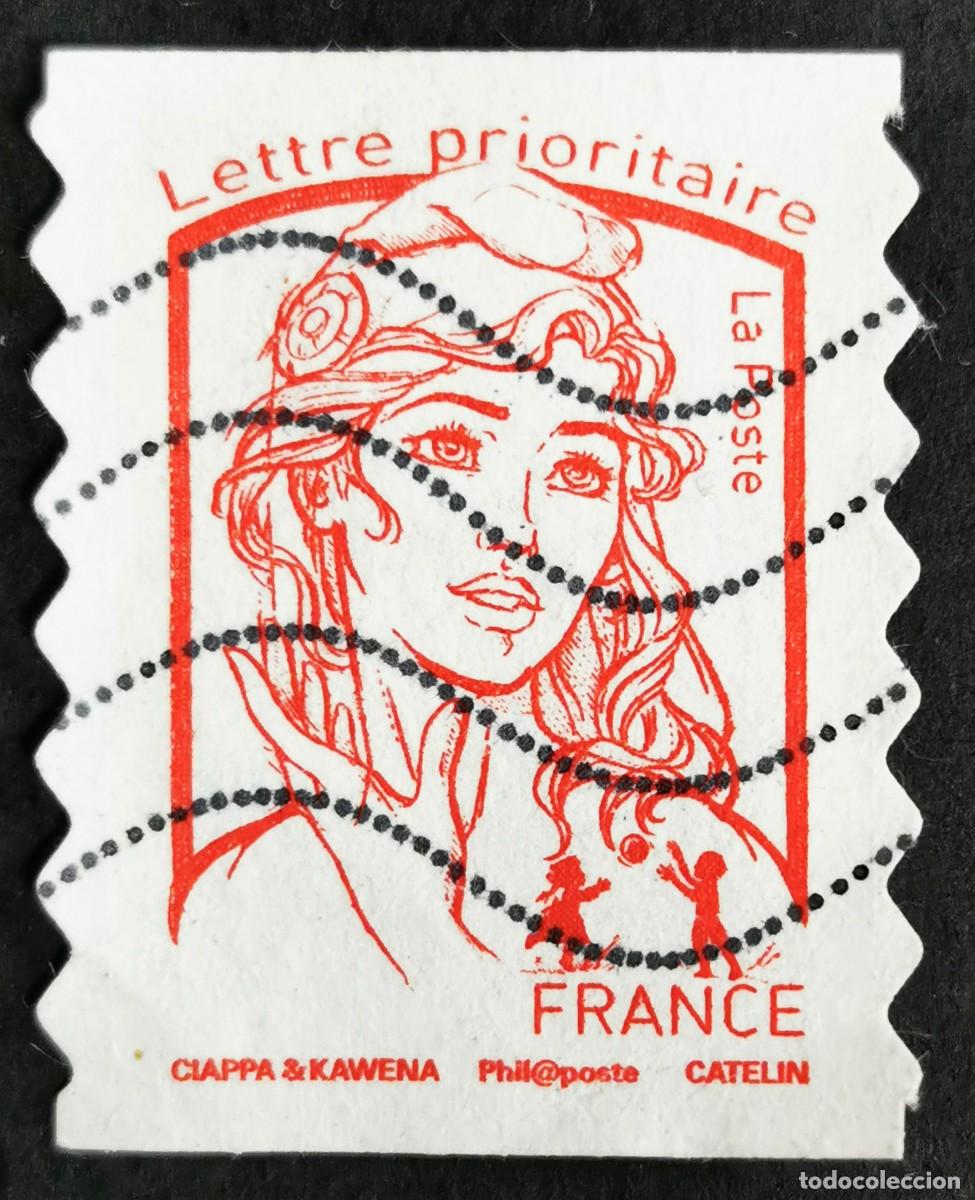 Sellos: Sello Francia 2013, Carta de prioridad para Marianne y la juven, Sin Valor Facial Michel: FR 5636yBc