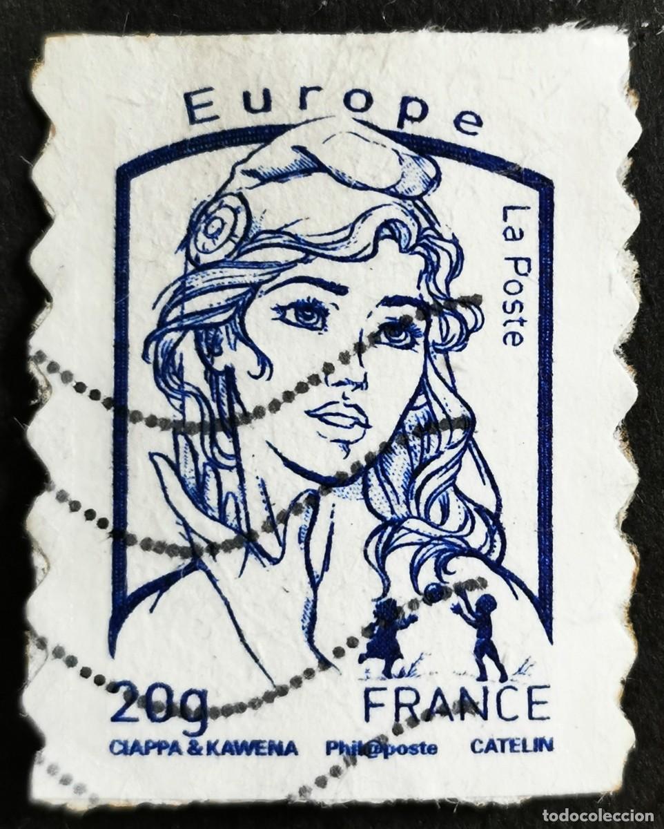 Sellos: Sello Francia 2013, Marianne y la juventud europea, Sin Valor Facial Michel: FR 5637yBc