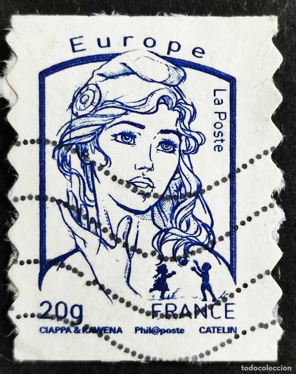 Selos: Sello Francia 2013, Marianne y la juventud europea, Sin Valor Facial Michel: FR 5637yBc