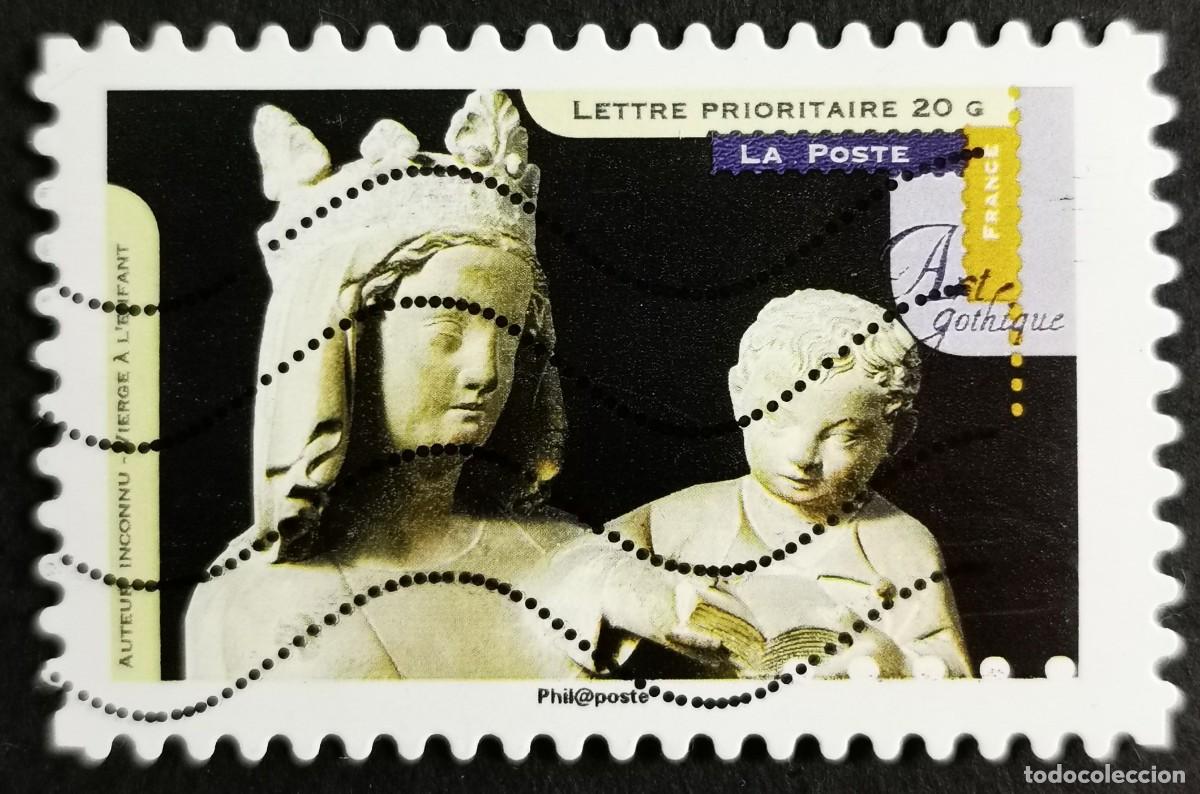 Sellos: Sello Francia 2013, Virgen y Ni&ntilde;o, Sin Valor Facial Michel: FR 5661
