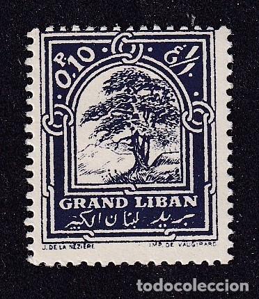 Sellos: colonies fran&ccedil;aises GRAND LIBAN Yvert n&deg; 50 *