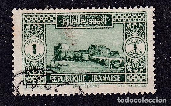 Sellos: colonies fran&ccedil;aises GRAND LIBAN Yvert n&deg; 133 oblit&eacute;r&eacute;
