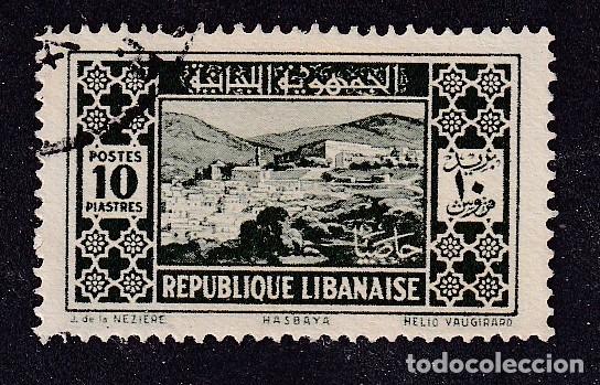 Sellos: colonies fran&ccedil;aises GRAND LIBAN Yvert n&deg; 144 oblit&eacute;r&eacute;