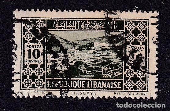 Sellos: colonies fran&ccedil;aises GRAND LIBAN Yvert n&deg; 144 oblit&eacute;r&eacute;