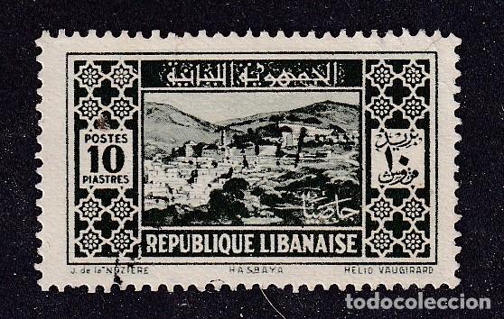 Sellos: colonies fran&ccedil;aises GRAND LIBAN Yvert n&deg; 144 oblit&eacute;r&eacute;