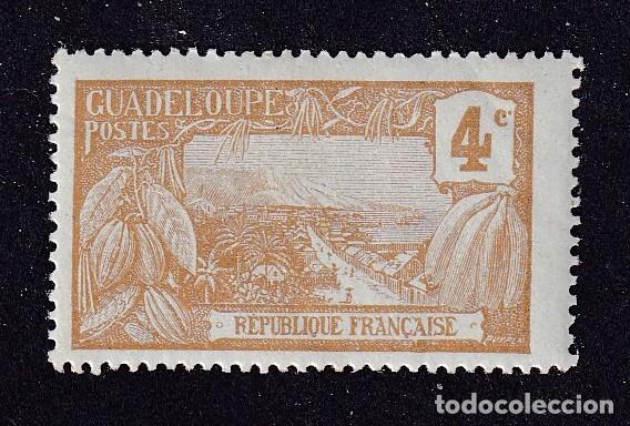 Sellos: colonies fran&ccedil;aises GUADELOUPE Yvert n&deg; 57 * mont Houelmont