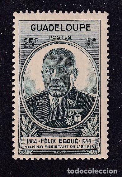 Sellos: colonies fran&ccedil;aises GUADELOUPE Yvert n&deg; 177 * gouverneur g&eacute;n&eacute;ral F&eacute;lix Ebou&eacute;
