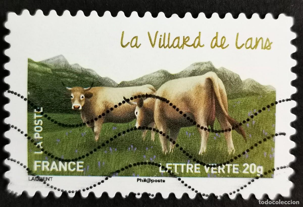 Sellos: Sello Francia 2014, Villard de Lans (Bos primigenius taurus), Sin Valor Facial Michel: FR 5784