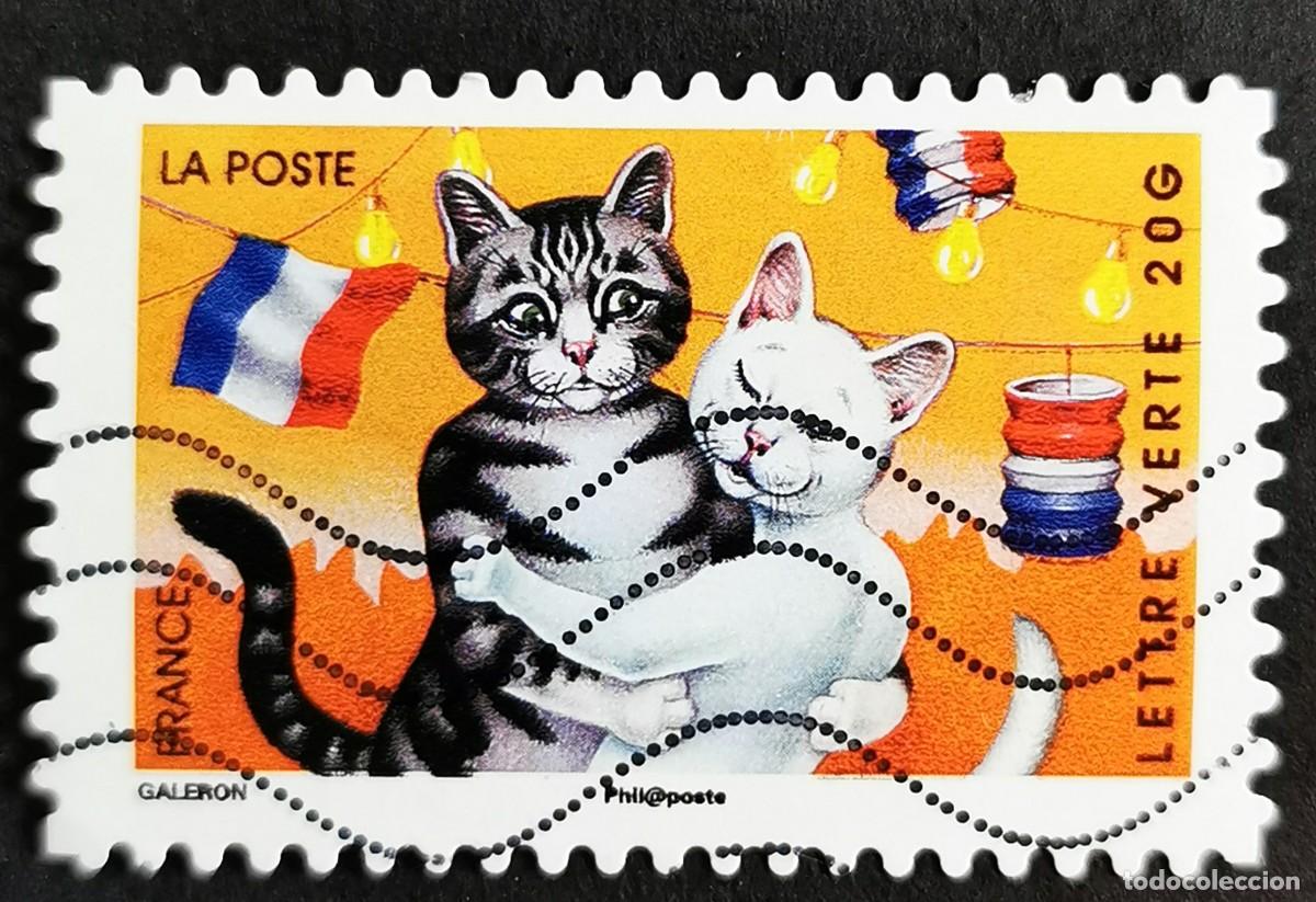 Sellos: Sello Francia 2014, Gatos bailarines, Sin Valor Facial Michel: FR 5830