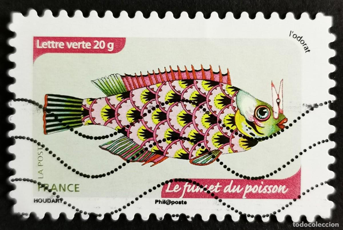 Sellos: Sello Francia 2014, El aroma del pescado, Sin Valor Facial Michel: FR 5989