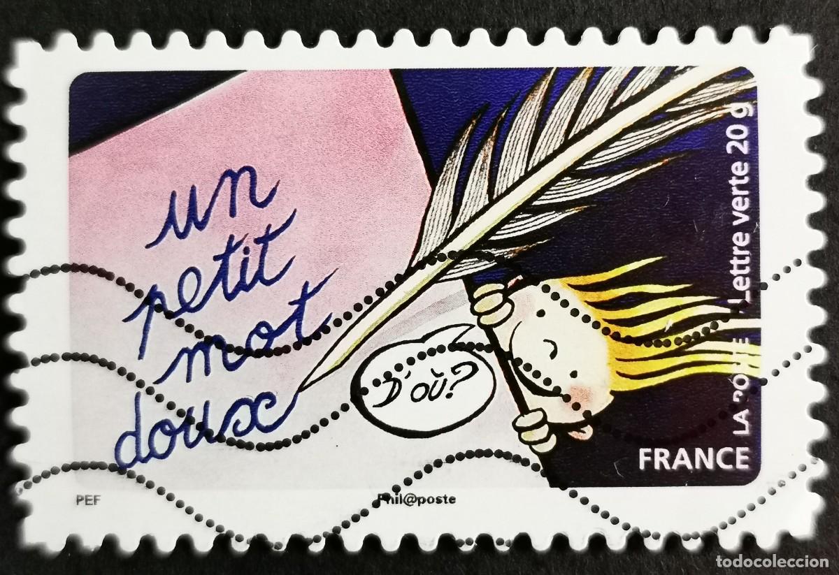 Sellos: Sello Francia 2014, Una peque&ntilde;a palabra amable, Sin Valor Facial Michel: FR 6005