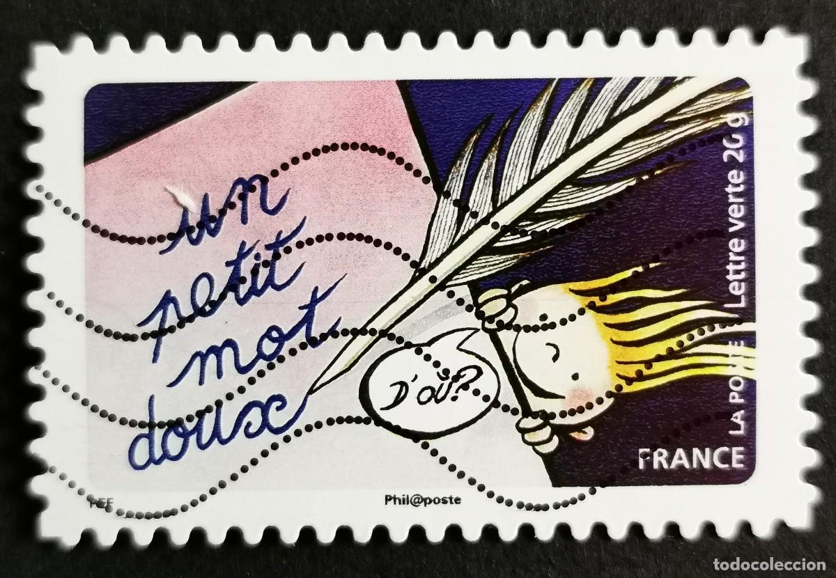 Sellos: Sello Francia 2014, Una peque&ntilde;a palabra amable, Sin Valor Facial Michel: FR 6005