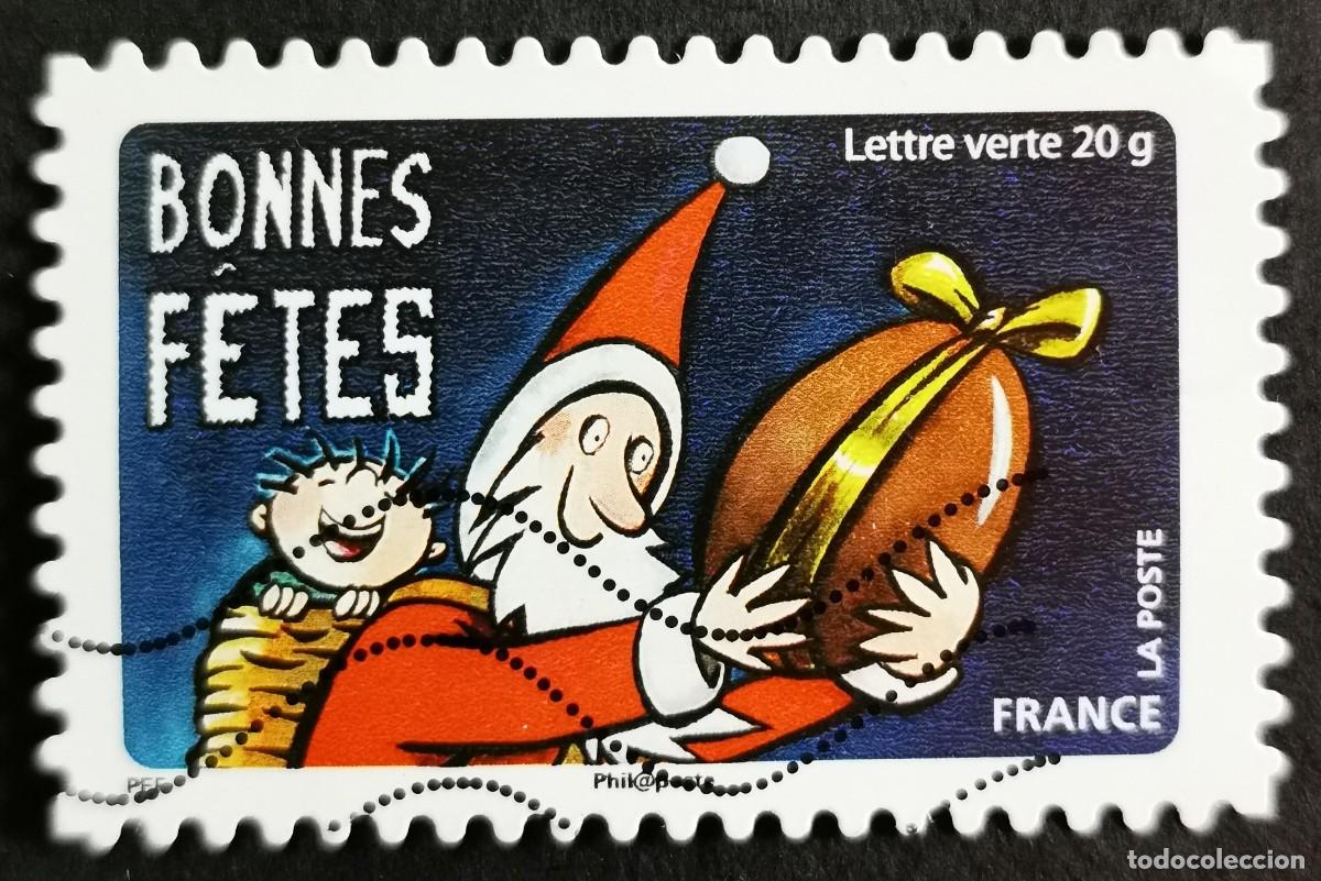 Sellos: Sello Francia 2014, &iexcl;Felices fiestas!, Sin Valor Facial Michel: FR 6008