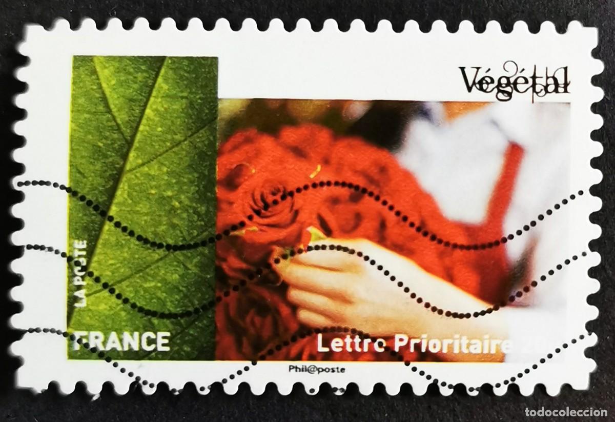Sellos: Sello Francia 2015, Artesan&iacute;as: Arreglos florales, Sin Valor Facial Michel: FR 6055