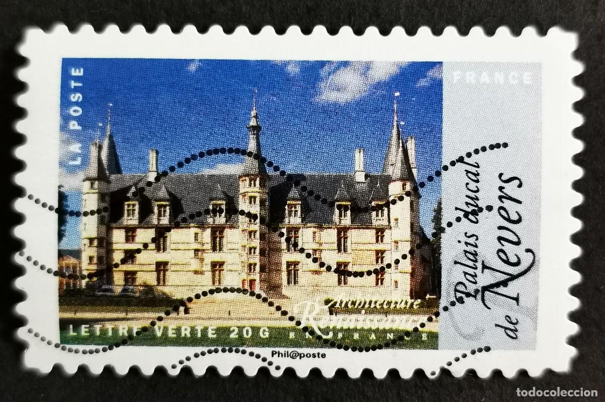 Sellos: Sello Francia 2015, Arquitectura renacentista: Castillo de Nevers, Sin Valor Facial Michel: FR 6100
