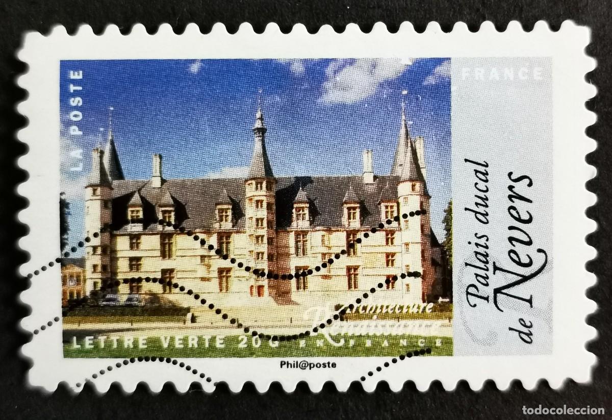Sellos: Sello Francia 2015, Arquitectura renacentista: Castillo de Nevers, Sin Valor Facial Michel: FR 6100